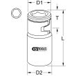 Douille porte-embout ULTIMATE 3/8 '' pour embouts tournevis 1/4 '' KS TOOLS 922.3986 photo du produit Secondaire 1 S