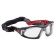 Lunette Rush+ polycarbonate branche bi-matière noir - BOLLE - RUSHPFSPSI pas cher