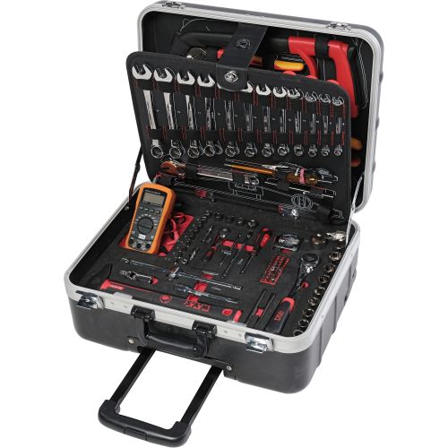 Valise trolley de 128 outils isolés 1000 V pour maintenance électrique SAM OUTILLAGE CP-128ELEC photo du produit Secondaire 2 L