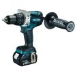 Perceuse visseuse 18V + 2 batteries 5 Ah + chargeur + MAKPAC MAKITA DDF481RTJ photo du produit Secondaire 5 S