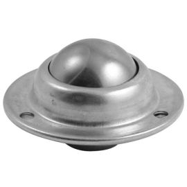 Roulette encastr&eacute;e &agrave; bille porteuse AVL diam&egrave;tre 19 mm - 181636A pas cher Principale M