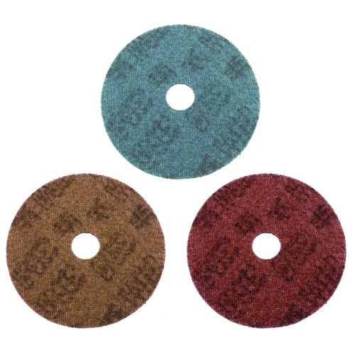 Disque abrasif Scotch-Brite™ SC-DH auto-agrippant marron gros grain 3M  1153197 - 3M - 1153197