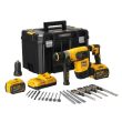 Perforateur-burineur SDS Plus 54 V XR Flexvolt  + 2 batteries Flexvolt 3 Ah + chargeur + coffret T-STAK DEWALT DCH417X2-QW photo du produit