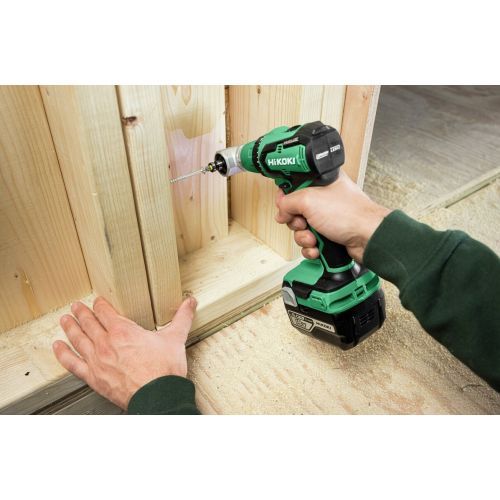 Perceuse-visseuse 18 V - 165 mm - 55 Nm + 2 batteries 5 Ah + chargeur en coffret HitCase II HIKOKI DS18DDQWSZ photo du produit Secondaire 4 L