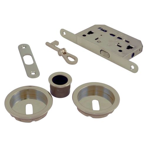 Kit encastr&eacute;e bec de cane chrom&eacute; mat CADAP P0189/63V photo du produit Principale L