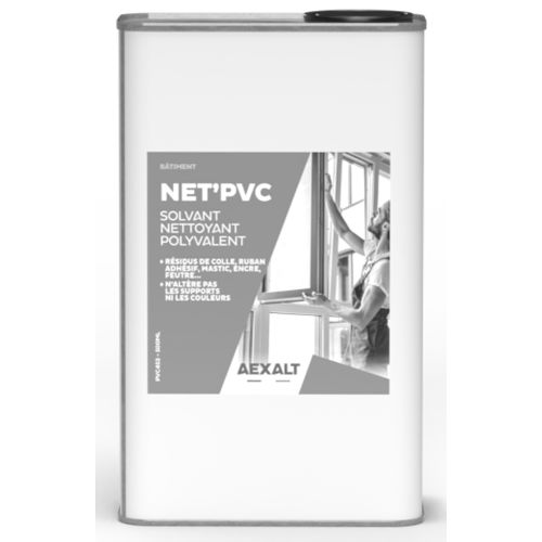 Solvant nettoyant polyvalent Net'PVC flacon de 500ml - AEXALT - PVC452 pas cher Principale L