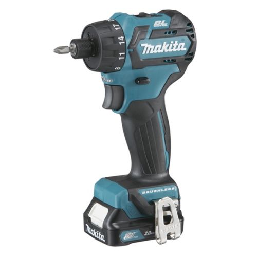 Perceuse-visseuse 12 V + 2 batteries CXT 2 Ah + chargeur + coffret synthétique - MAKITA - DF032DSAE photo du produit Secondaire 1 L