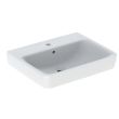 Lavabo blanc RENOVA 60 x 48 cm avec trop-plein GEBERIT 222260000 photo du produit