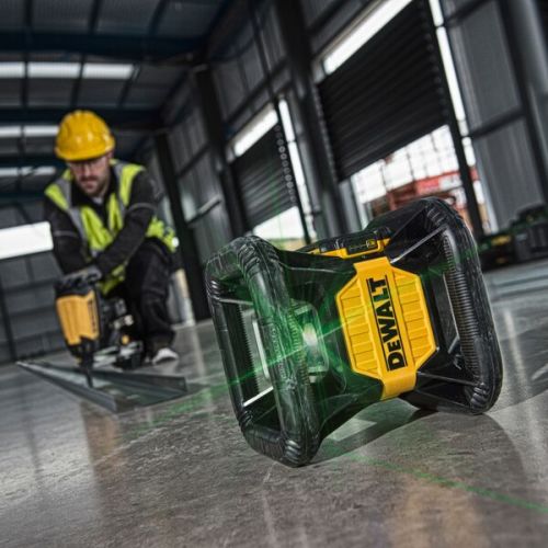 Niveau laser rotatif vert à double pente 18V + 1 batterie 2Ah + chargeur + coffret Tstak DEWALT DCE079D1G-QW photo du produit Secondaire 1 L