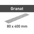 Abrasifs GRANAT STF 80x400mm GR/50 P60 - FESTOOL - 497158 pas cher