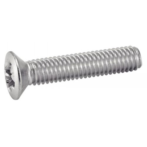 Vis à métaux tête fraisée bombée pozidrive inox A2 DIN 966 6X20 boîte de 200 - ACTON - 622216X20 pas cher