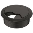 Passe câble pour bureau  de diamètre 60 mm noir 428.96.302 photo du produit
