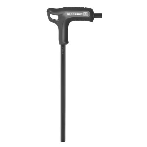 Clé mâle poignée en 'P' 6 pans métriques diamètre 8mm longueur 240mm - FACOM - 84TZA.8 pas cher