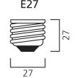 Lampe fluo-compacte MINI-LYNX SPIRAL Fast-Start 827 E27 15W - SYLVANIA - 0035215 pas cher Secondaire 1 S