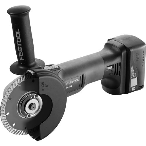 Meuleuse d’angle 18V AGC 18-125 5,0 Ebi-Plus + 2 batteries 5Ah + chargeur rapide + coffret SYSTAINER - FESTOOL - 578368 pas cher Secondaire 2 L