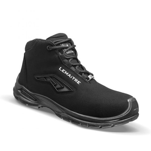 Chaussures hautes en microfibre RILEY S3 SRC ESD noir P36 - LEMAITRE SECURITE - RILHS30NR.36 pas cher