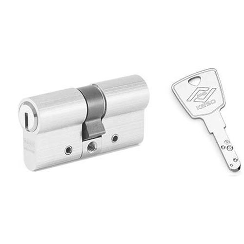 Cylindre à deux entrées symétrique KESO 2000 S 60mm finition Gris - JPM - 21815S-02-0APR pas cher