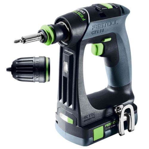 Perceuse-visseuse 18 V CXS 18 C 3,0-PLUS + 2 batteries 3 Ah + chargeur + coffret Systainer 3 FESTOOL 576883 photo du produit Secondaire 1 L