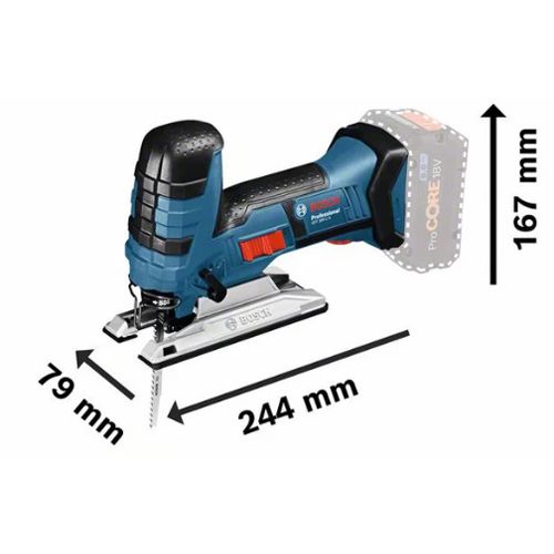 Scie sauteuse 18V GST18V-LI S + 2 batteries 4 Ah + chargeur + coffret L-BOXX BOSCH 06015A5107 photo du produit Secondaire 1 L