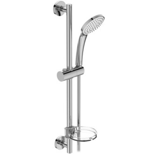 Barre de douche 600mm IDEALRAIN avec douchette 80mm et flexible 1750mm - IDEAL STANDARD - B9503AA pas cher