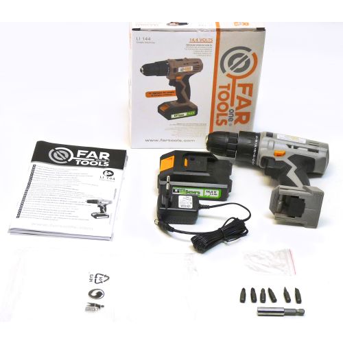 Perceuse-visseuse 14,4 V LI 144B + 1 batterie 1,3 Ah + chargeur FARTOOLS ONE 215116 photo du produit Secondaire 1 L