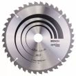 Lame de scie circulaire 254 x 30 x 2mm Optiline Wood pour le bois 40 dents - BOSCH - 2608640435 pas cher