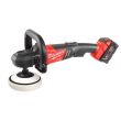 Polisseuse rotative 18 V FUEL M18 FAP180-502X 180 mm + 2 batteries 5,0 Ah + chargeur + coffret HD BOX MILWAUKEE 4933451550 photo du produit