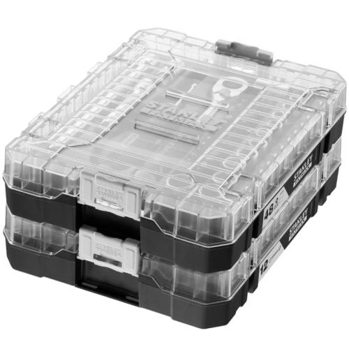 Coffret douilles STAKBOX M 1/4'' jeu 48 pièces - STANLEY FATMAX - FMMT98101-0 pas cher Secondaire 1 L