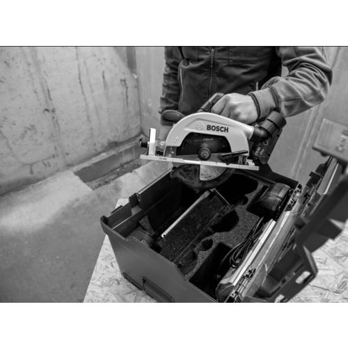 Scie circulaire 18V GKS 18V-57-2 L (Sans batterie ni chargeur) - BOSCH - 06016C1100 pas cher Secondaire 9 L