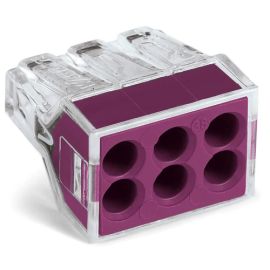 Bornes pour boîtes de dérivation Wago H13,1 mm avec boîtier transparent nouveau modèle photo du produit Principale M