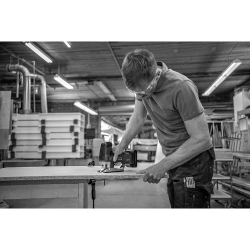 Scie sauteuse 18V GST 18V-155 SC + 2 batteries ProCore 4 Ah + chargeur en coffret L-BOXX - BOSCH - 06015B0002 pas cher Secondaire 5 L