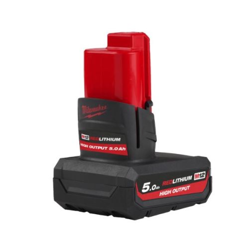 Batterie RED LITHIUM HIGH OUTPUT 12 V 5,0 Ah M12 HB5 MILWAUKEE 4932480165 photo du produit