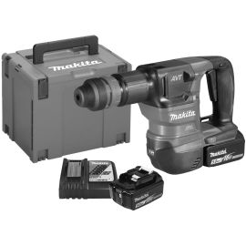 Piqueur SDS-Plus 18V Li-Ion LXT Makita DHK180RTJ + 2 batteries 5 Ah + chargeur + coffret MAKPAC pas cher Principale M