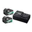 Pack de 2 batteries Multi-Volt 36 - 18 V + chargeur UC18YSL3 - HIKOKI - UC18YSL3WEZ pas cher