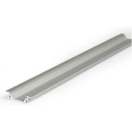 Profile rainure aluminium anodisé Miidex lighting pour bandeaux led 14,4 mm photo du produit Principale M