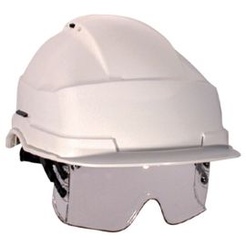 Casque de chantier IRIS 2 Auboueix avec lunette-masque - 0271C photo du produit Principale M