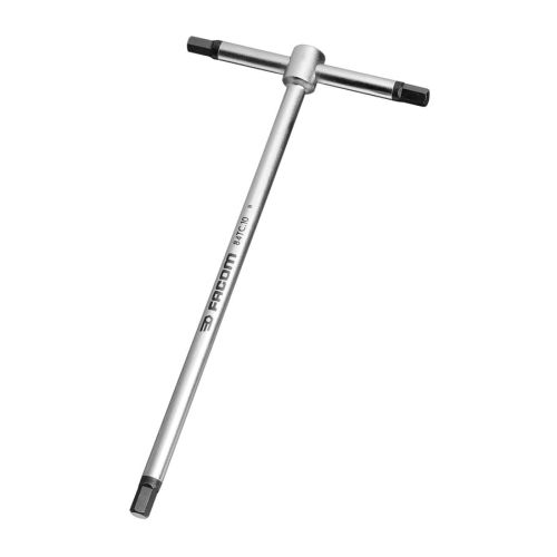 Clé mâle en 'T' 6 pans métriques diamètre 6mm longueur 210mm - FACOM - 84TC.6 pas cher