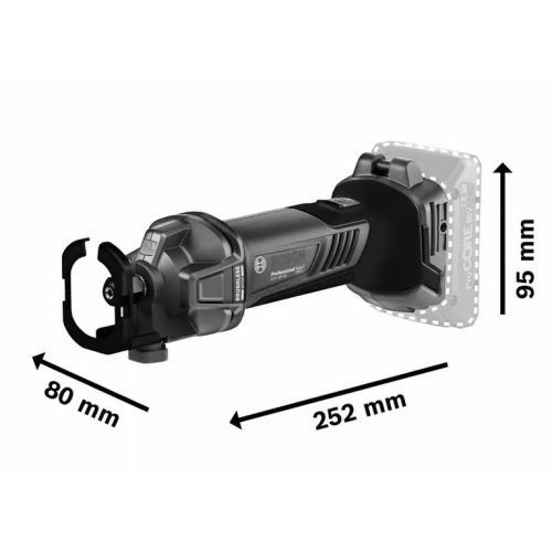 Affleureuse 18V GCU 18V-30 (Sans batterie ni chargeur) en coffret L-BOXX - BOSCH - 06019K8002 pas cher Secondaire 1 L