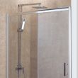 Parois de douche NERINA 160cm coulissant cadre alu - CUISIBANE - PC-PCTR6-160 pas cher Secondaire 3 S