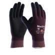 Gants de protection tricot&eacute;s MAXIDRY&reg; OIL&trade; rouge pourpre/noir T7 - ATG - AT056427-ZZ07AIN pas cher