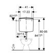 Réservoir semi-bas - GARIS - W01-200G pas cher Secondaire 1 S