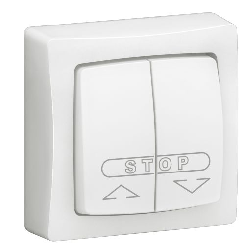 Double poussoir en saillie pour volets roulants LEGRAND 086010L photo du produit
