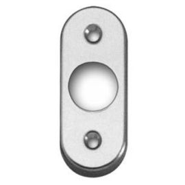 Rosace alu ovale F1 béquille 28 x 67 mm LIENBACHER 12.28.130.0 photo du produit Principale M