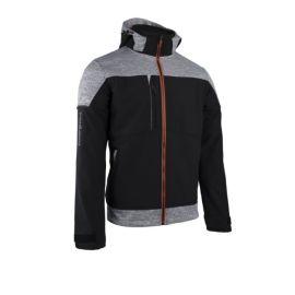 Veste BANJO Coverguard Softshell noir gris - 5BAN010 photo du produit Principale M