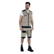 Gilet de travail TROWEL sans manches 9ATTUP beige/noir T0 - LAFONT - LA-9ATTUP-204-0 pas cher Secondaire 4 S