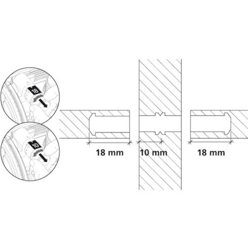 Elément d'assemblage Tenso P-14 (compatible clip de pré-tension) 80 paires - LAMELLO - 145415 pas cher Secondaire 2 L