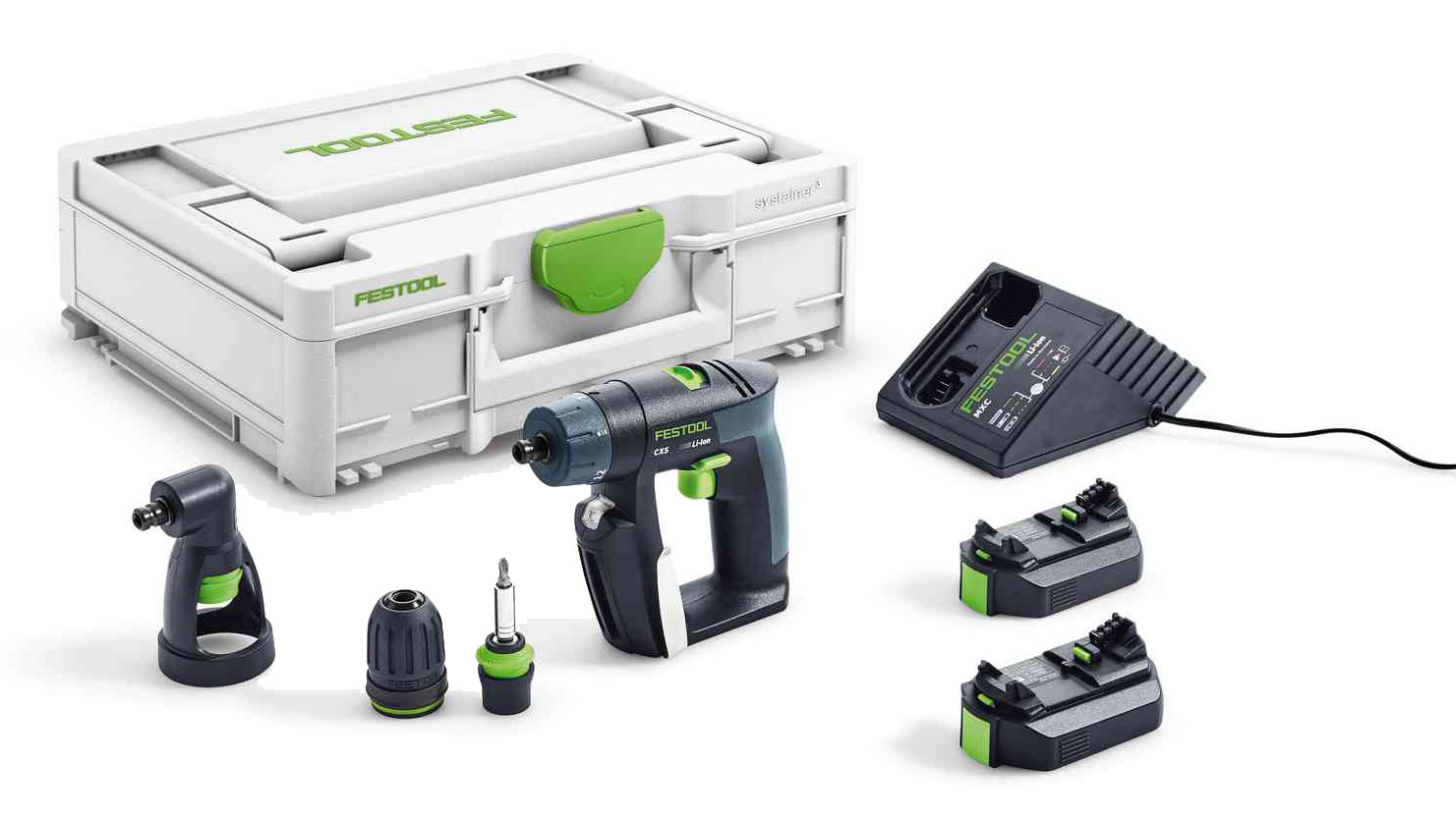 FESTOOL  Perceuse visseuse 10.8V 2.6Ah CXS 2,6-Set - 576093