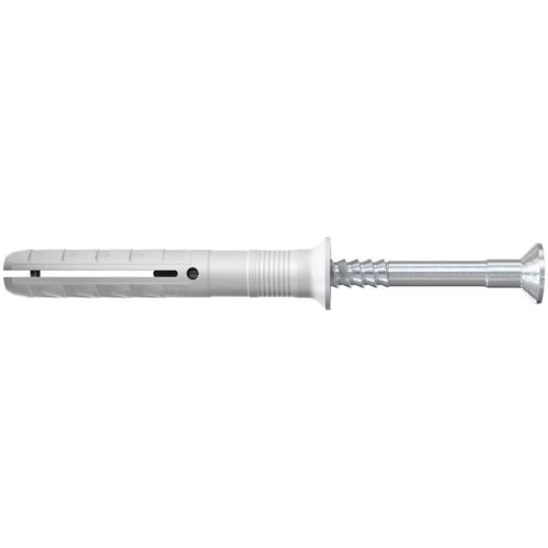 Cheville à frapper N 10 x 135/85 S à collerette fraisée et clou en acier électro-zingué Fischer - 50347 photo du produit