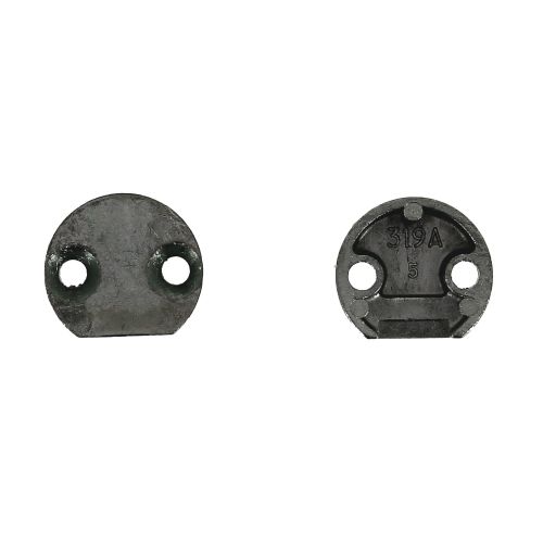 Gâche tringle simple à entailler pour menuiserie bois 25 mm zamak FERCO 0-0319A-00-0-1 photo du produit Principale L