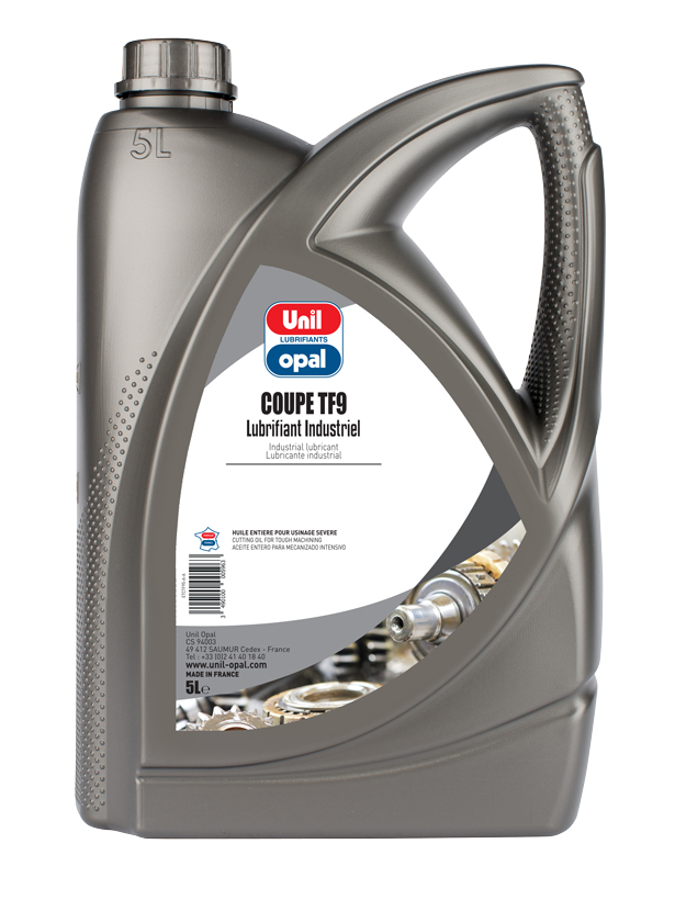 Huile entière taraudage TF9 5L - UNIL OPAL - COUPE T F9